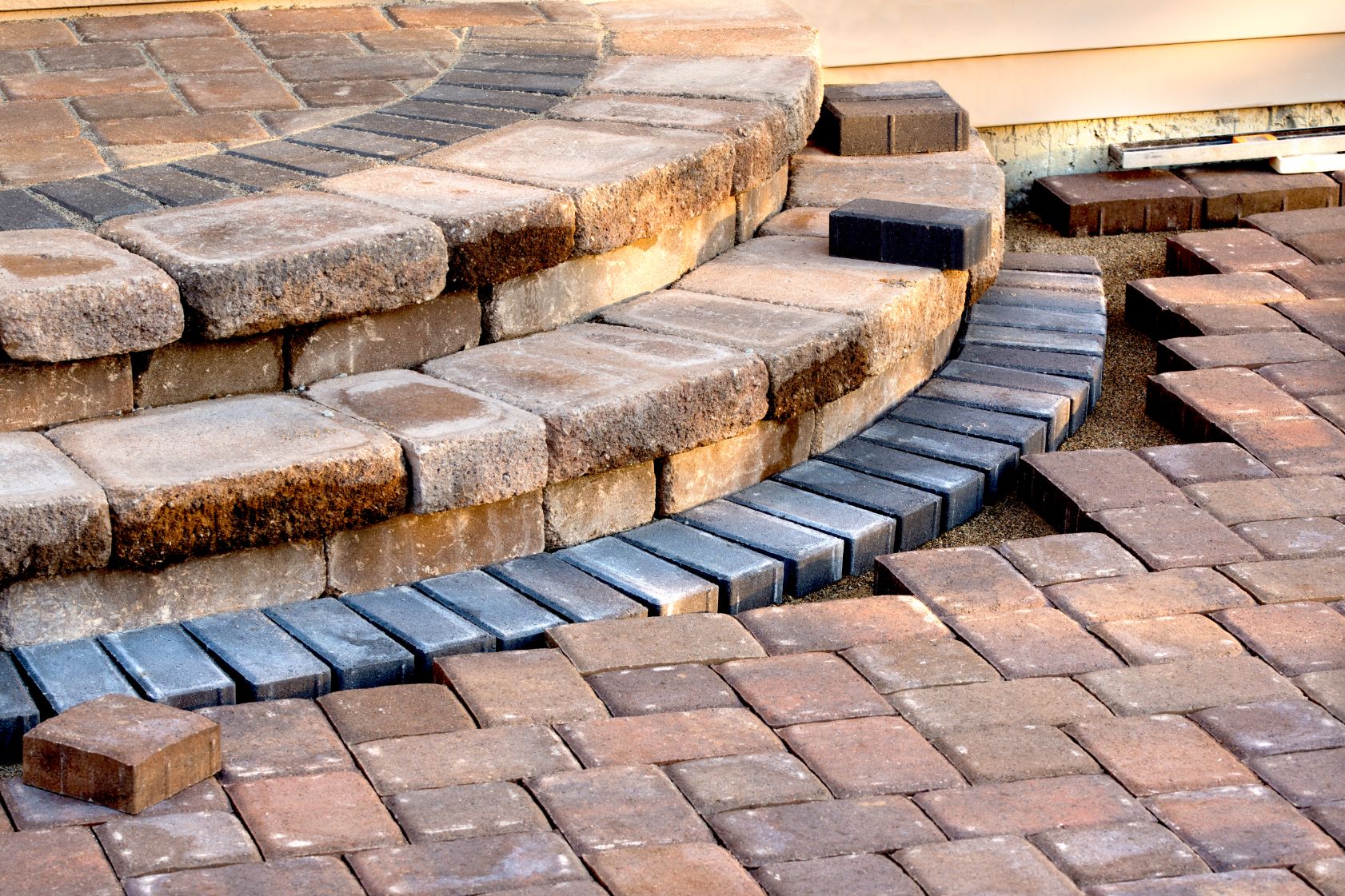 driveway brick pavers installation in Los Angeles
