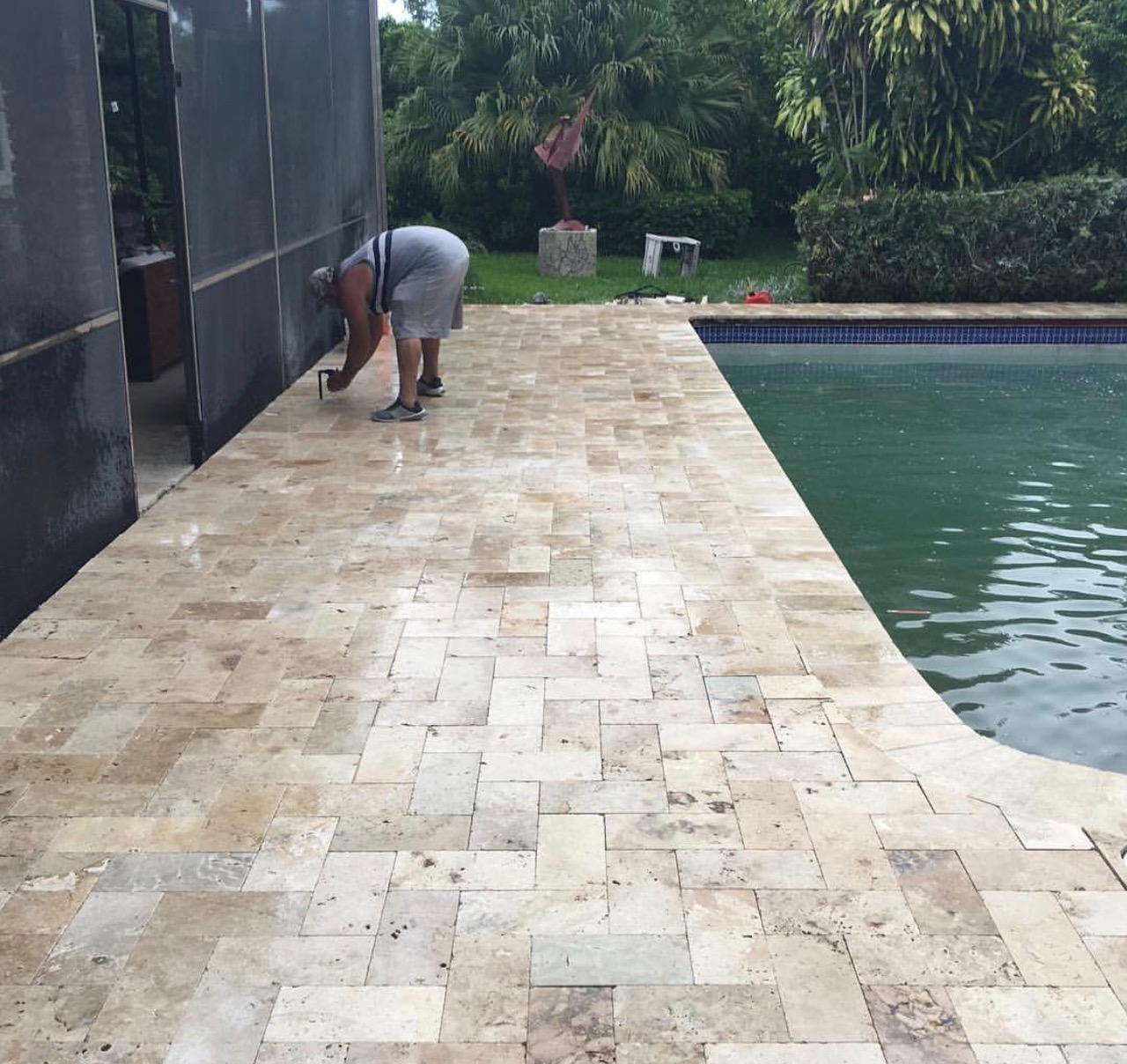 los angeles patio pavers installation