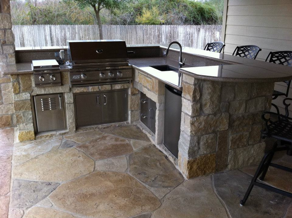 outdoor kitchen installation in los angeles